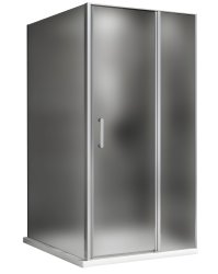 Душевой уголок Abber Sonnenstrand AG04100MS-S100M 100x100, профиль хром